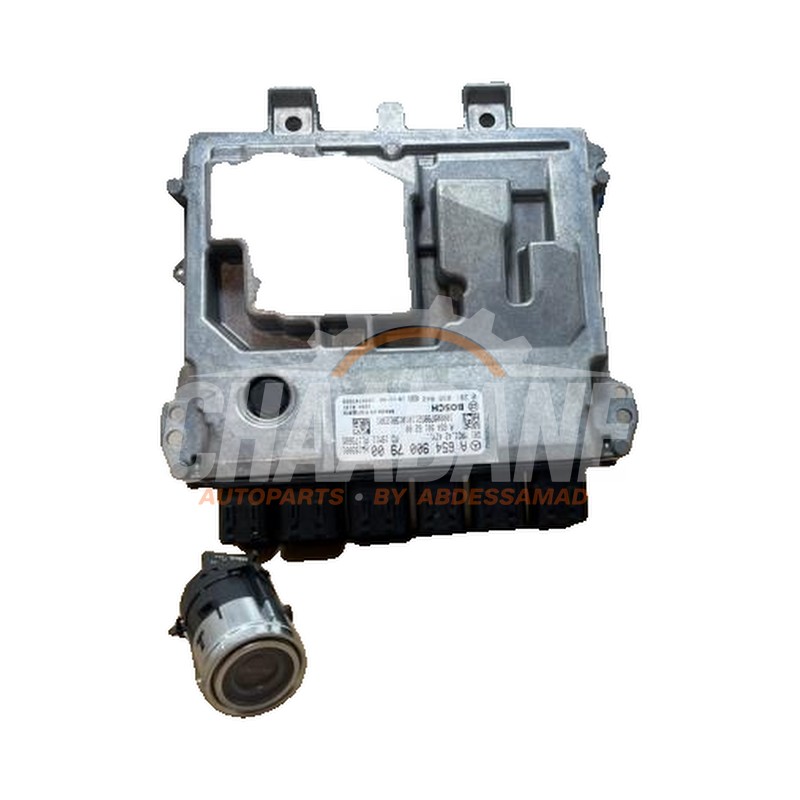 Serrure de contact + ordinateur A6549007900 Mercedes C Estate (S205) C-300de 2.0 Turbo 16V