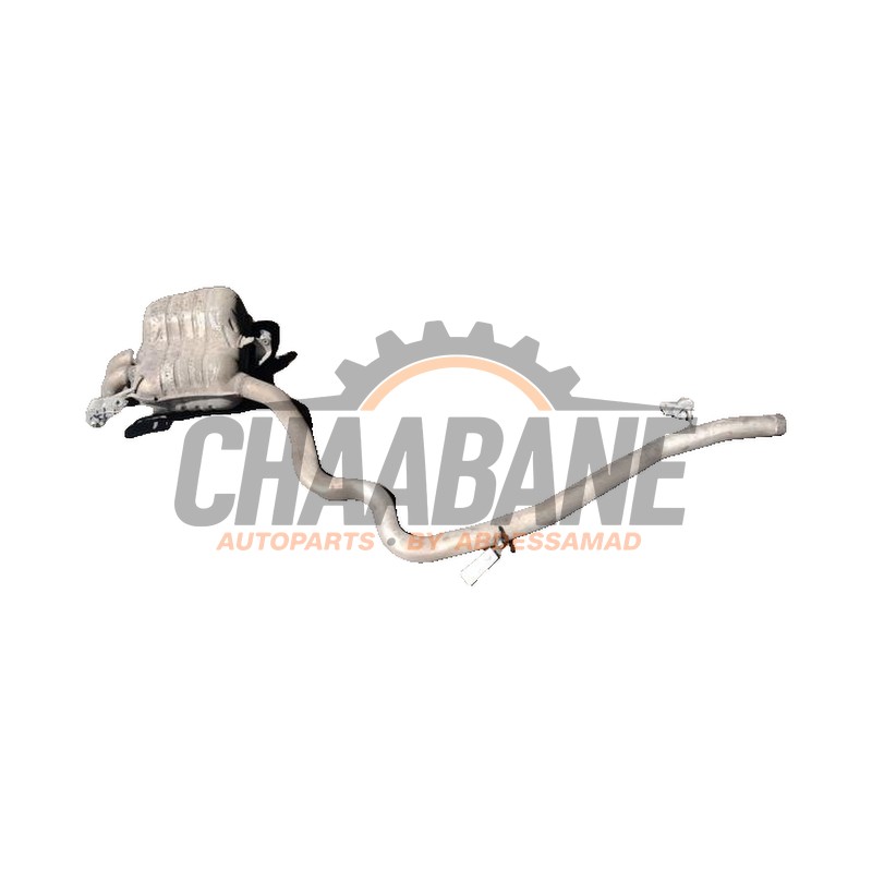 Silencieux arriere (echappement) 3Q5253611AA Volkswagen Passat Alltrack (3G5) 2.0 TDI BiTurbo 16V 4Motion 2015 / 2024