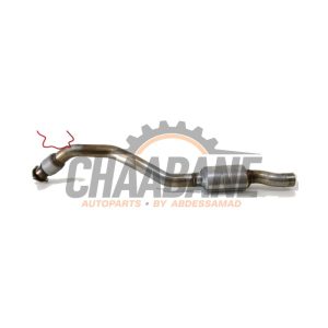 Echappement silencieux avant 4G0254350K Audi RS7 Sportback (4GA/4GF) 4.0 V8 TFSI Performance 32V 2013 / 2018