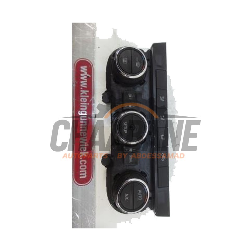 Panneau de commandes chauffage 5E0907044K Skoda Octavia Combi (5EAC) 1.6 TDI Greenline 16V 2012 / 2020