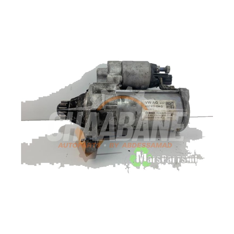 Demarreur 02Z911024Q Seat Leon (5FB) 1.4 TSI 16V 2012 / 2020
