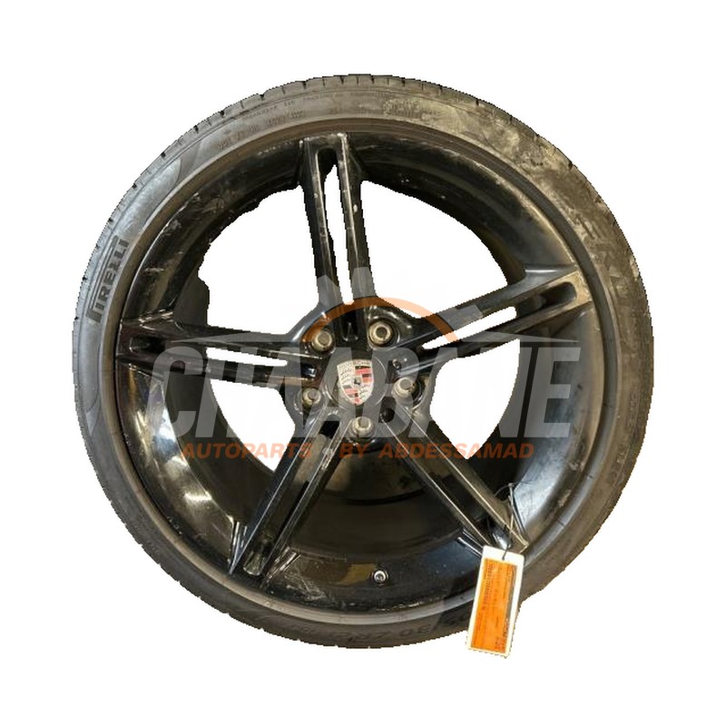 Jante + pneumatique Porsche Taycan Cross Turismo (Y1B) 4S Performance Battery Plus 2020