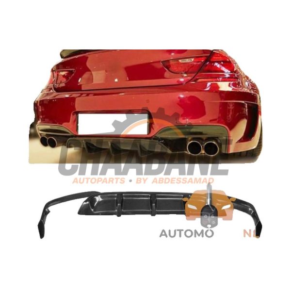 Diffuseur pare-choc arriere BMW M6 Gran Coupe (F06) 4.4 V8 32V Competition Package 2013 / 2019