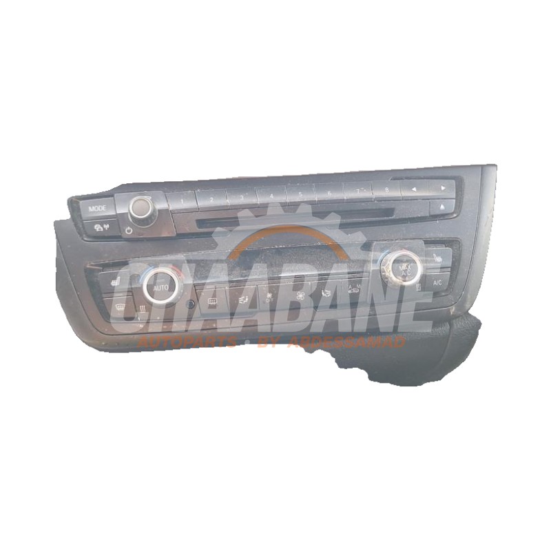 Panneau climatronic BMW 3 serie Touring (F31) 318d 2.0 16V 2012 / 2019
