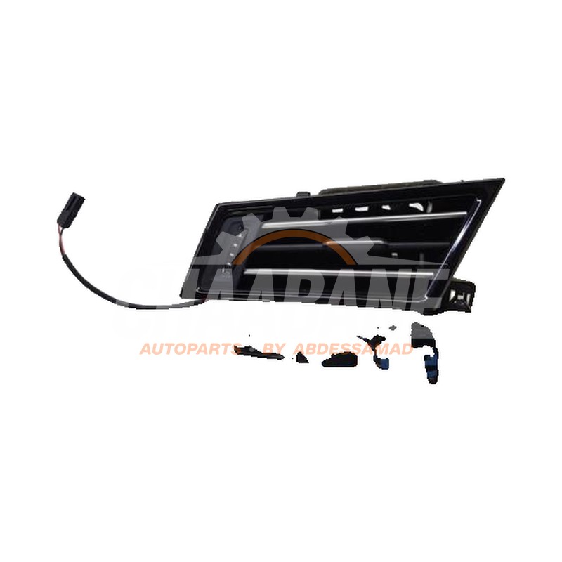 Grille aeration tableau de bord 3G1819701 Volkswagen Arteon (3HAB) 2.0 TDI 16V 2017