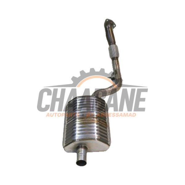 Echappement silencieux central 8W0253211H Audi A4 Quattro (B9) 2.0 TFSI 16V 2015