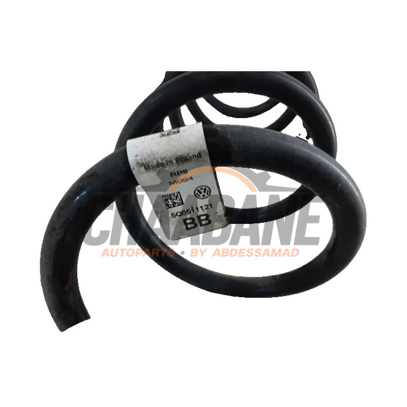 Ressort de flexion arriere 5Q0511121 Audi A3 2019