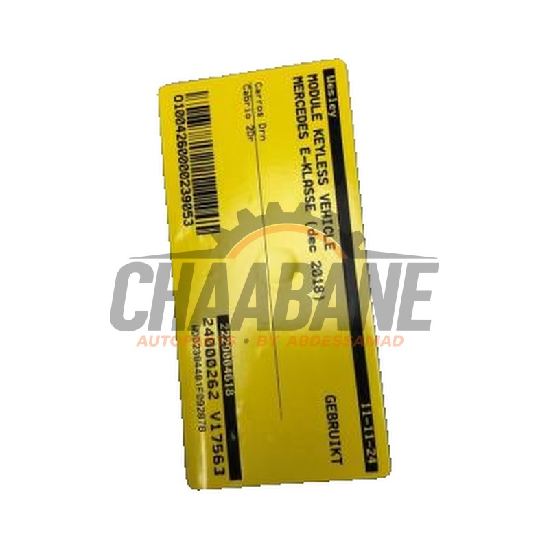 Module dentree sans cle 2229004618 Mercedes E (R238) E-300 2.0 Turbo 16V