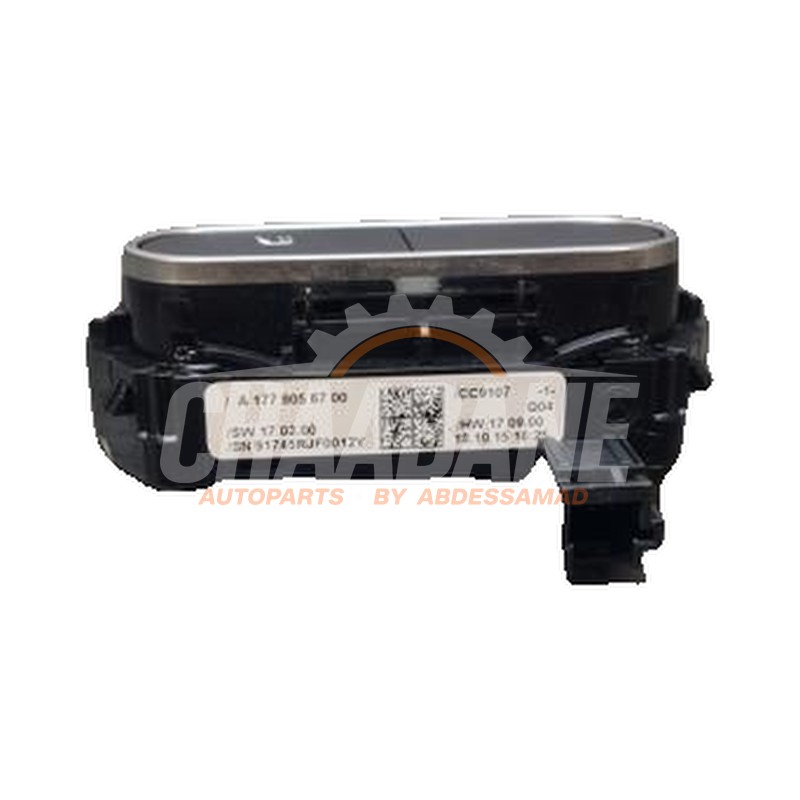 Commutateur chauffage siege A1779056700 Mercedes A (177.0) 1.3 A-200 Turbo 16V