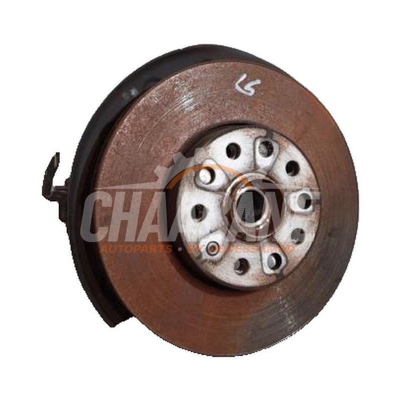 Fusee avant gauche 5Q0407255R Audi A3 (8V1/8VK) 2.0 TDI 16V 2012 / 2020