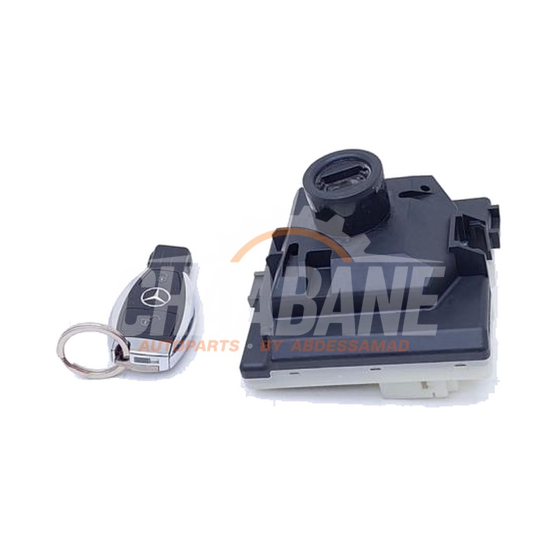 Serrure de contact + cle A2059000924 Mercedes C Estate (S205) C-180 1.6 16V BlueEfficiency
