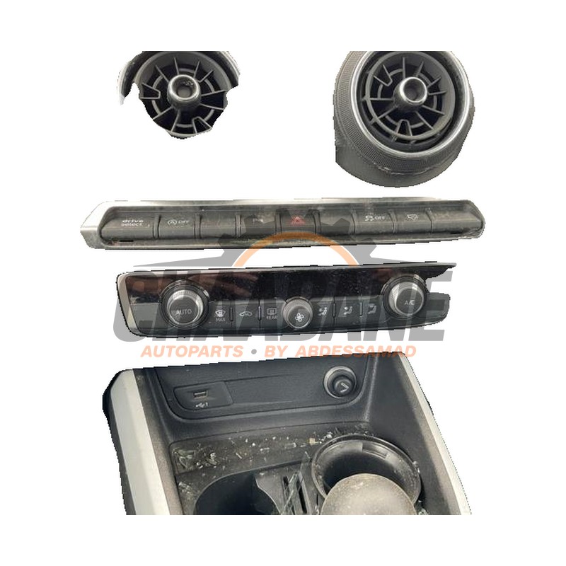 Panneau climatronic 8V0820043AA Audi Q2 (GAB/GAG) 2016
