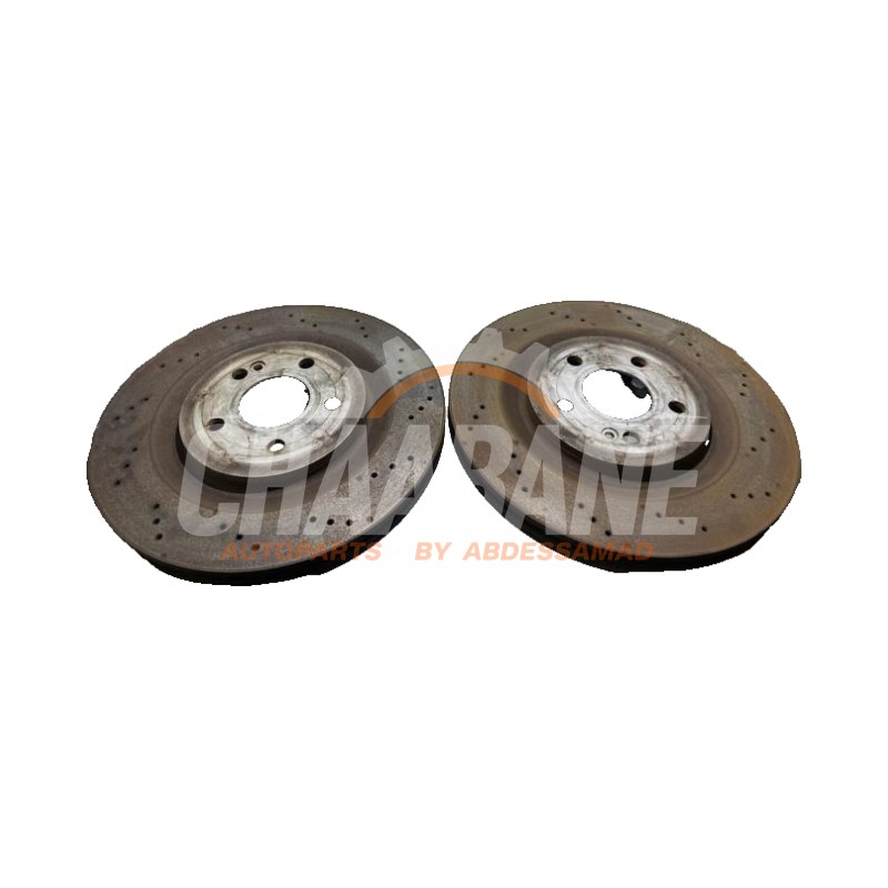 Disque de frein arriere A2474230400 Mercedes A-Klasse AMG (177.0) 2.0 A-35 AMG Turbo 16V 4Matic