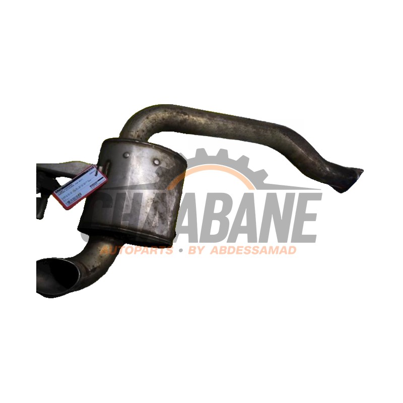 Echappement silencieux arriere A2134907400 Mercedes GLC (X253) 2.2 220d 16V BlueTEC 4-Matic