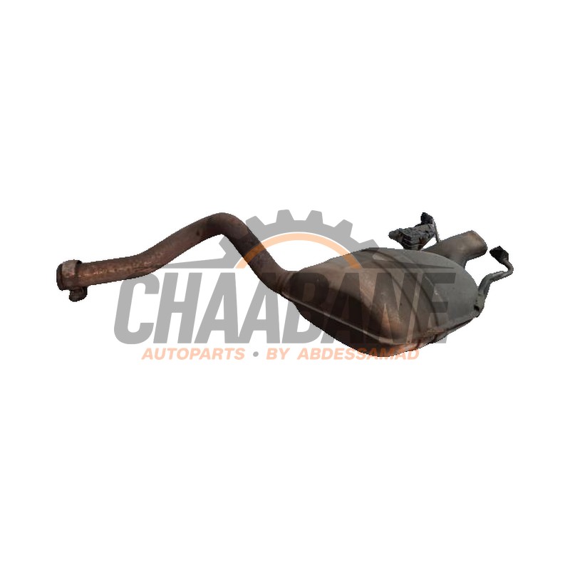 Echappement silencieux arriere A2054904301 Mercedes C-Klasse AMG (W205) C-43 AMG 3.0 V6 24V Turbo 4-Matic
