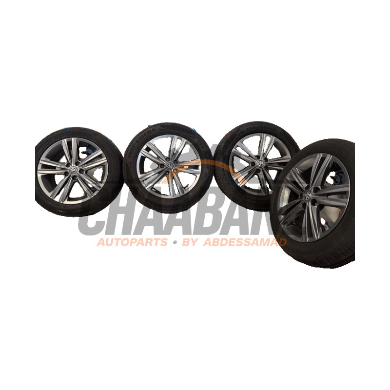 Kit jantes + pneumatiques 2G0601025AA Volkswagen Polo VI (AW1) 1.6 TDI 16V 95 2017