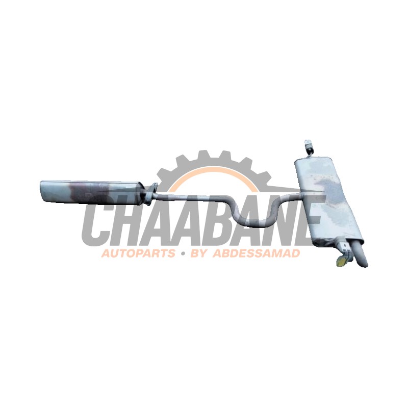 Echappement silencieux arriere+central 5Q0253211BG Audi A3 Sportback (8VA/8VF) 1.4 TFSI 16V e-tron 2012 / 2020