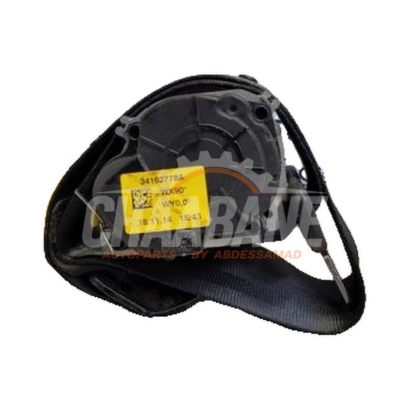Ceinture de securite arriere droite 34163778A Skoda Fabia III Combi (NJ5) 1.2 TSI 16V Greentech 2014 / 2022