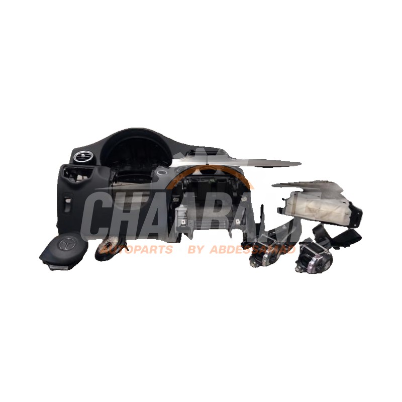 Kit airbag + tableau de bord 622765800 Mercedes GLC Coupe (C253) 2.2 220d 16V BlueTEC 4-Matic