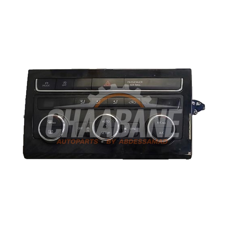 Panneau de commandes chauffage 5F0907044AK Seat Leon (5FB) 1.4 TSI 16V 2012 / 2020