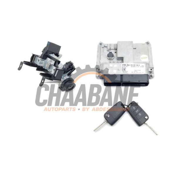 Serrure de contact + ordinateur 6C0905865 Volkswagen Polo VI (AW1) 1.0 TSI 12V 2017