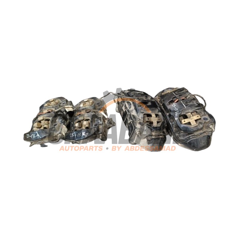 Ensemble de frein complete avant+arriere 9J1615123 Porsche Taycan (Y1A) 4S 2019