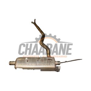 Silencieux arriere (echappement) 4M0253181AK Audi Q7 (4MB/4MG) 3.0 TDI V6 24V 2015