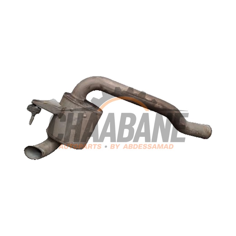 Echappement silencieux arriere A2534901821 Mercedes GLC (X253) 2.2 250d 16V BlueTEC 4-Matic