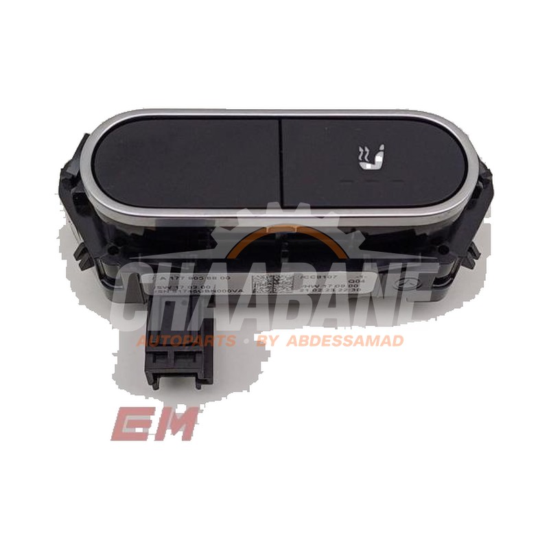 Commutateur chauffage siege A1779056800 Mercedes A (177.0) 1.3 A-180 Turbo 16V
