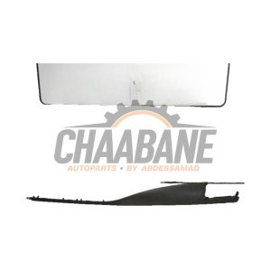 Bande decorative de tableau de bord 4G8853190NS08 Audi S7 Sportback (4GA/4GF) 4.0 V8 TFSI 2012 / 2018