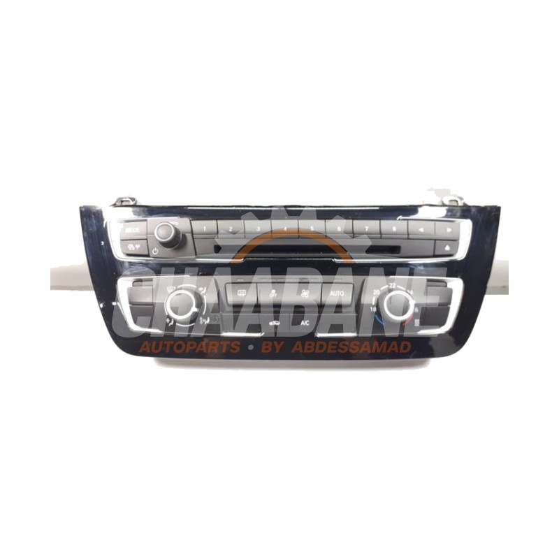 Panneau de commandes chauffage 6411938404602 BMW 1 serie (F20) 2015 / 2019