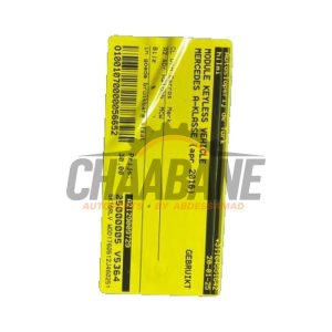 Module vehicule sans cles A2129009729 Mercedes A (W176) 2.0 A-250 Turbo 16V