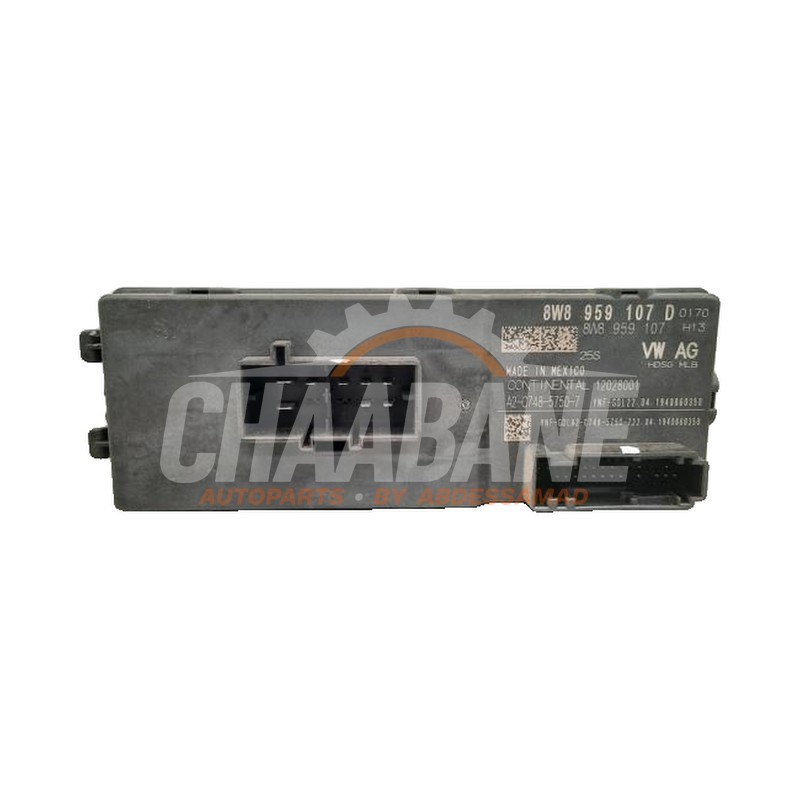 Module valve moteur 8W8959107D Audi Q5 (FYB/FYG) 2.0 40 TDI 16V Quattro 2016