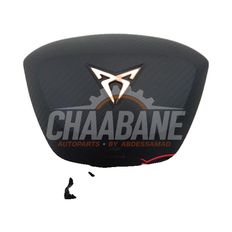 Airbag gauche (volant) 6F0880201AK Seat Leon (5FB) 2012 / 2020