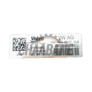 Alternateur 06E903024L Audi S4 2016