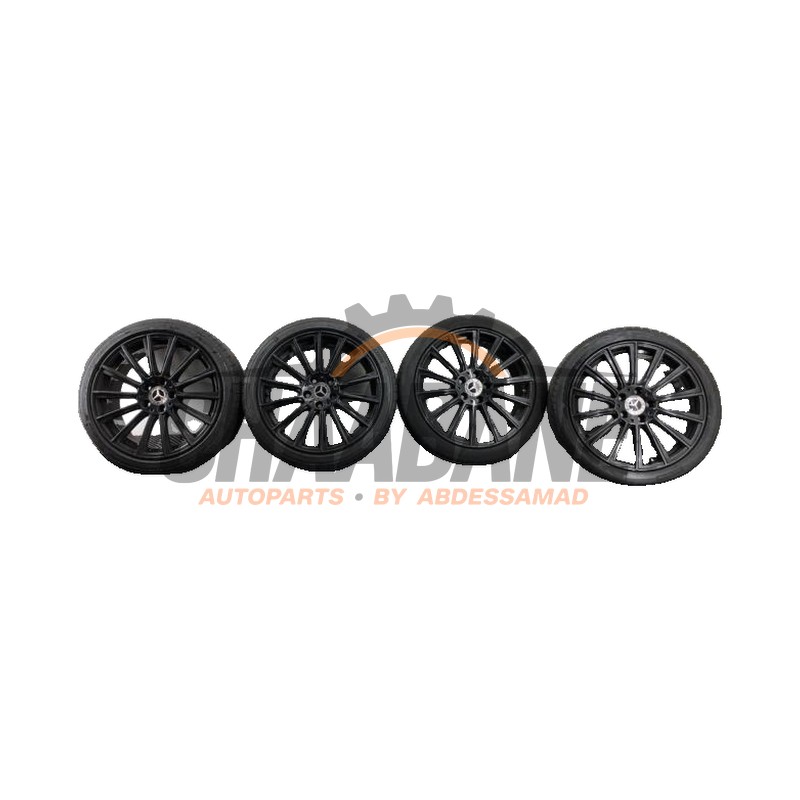 Jeu de jantes sport + pneus KBA52482 Mercedes CLA (117.3) 1.6 CLA-180 16V