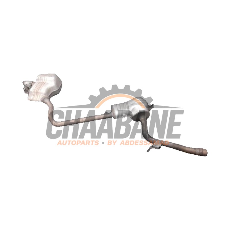 Silencieux arriere (echappement) 8W0253611K Audi A4 Avant (B9) 1.4 TFSI 16V 2015
