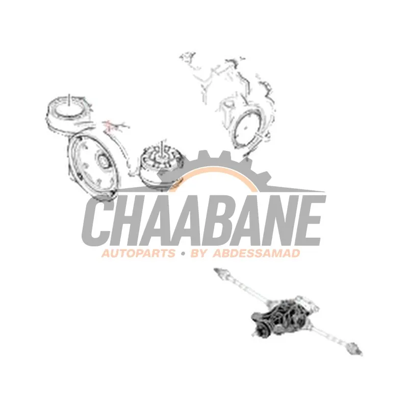 Differentiel arriere T4A4203 Jaguar F-Pace 2.0 D 180 16V