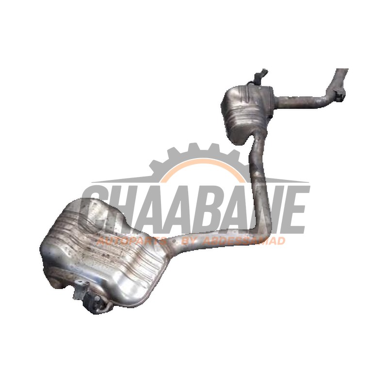 Echappement silencieux arriere+central 8W0253411Q Audi A4 Avant (B9) 2.0 TDI 16V 2015