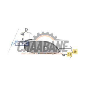 Revetement capot 5E0863831A Skoda Octavia Combi (5EAC) 1.6 TDI 16V 2012 / 2020
