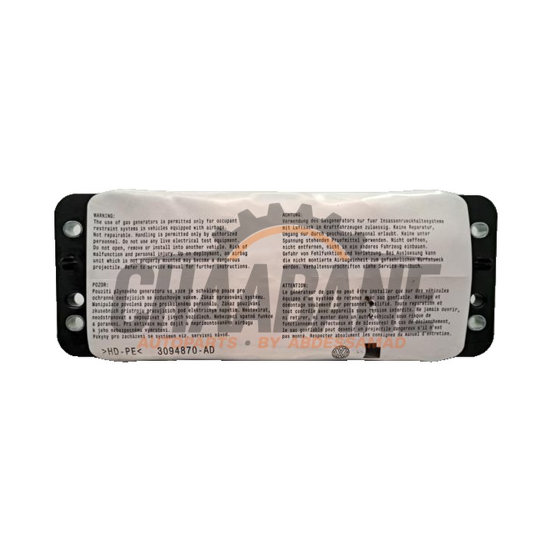 Airbag droite (tableau de bord) 6F0880204D Seat Ibiza V (KJB) 1.6 TDI 95 2017