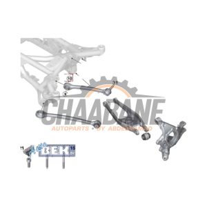 Suspension de roue arriere gauche 23191310 BMW M2 (F87) 3.0 24V Competition 2015 / 2021