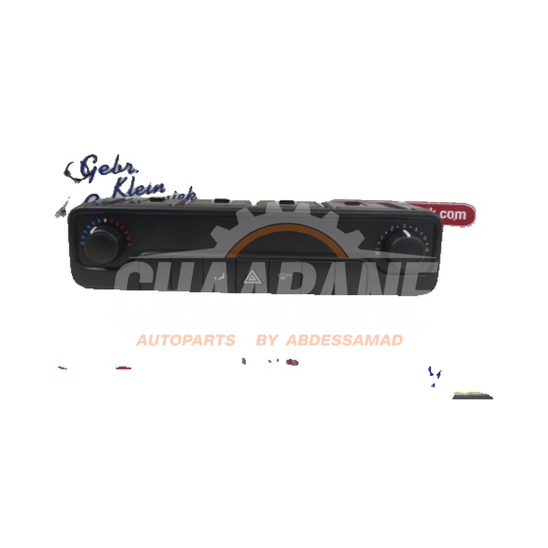Panneau de commandes chauffage A9079053404 Mercedes Sprinter