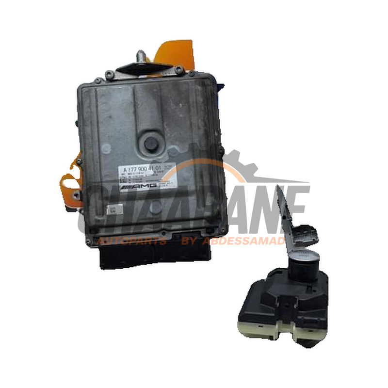 Serrure de contact + ordinateur A2059013904 Mercedes C Estate AMG (S205) C-63 AMG 4.0 V8 Biturbo