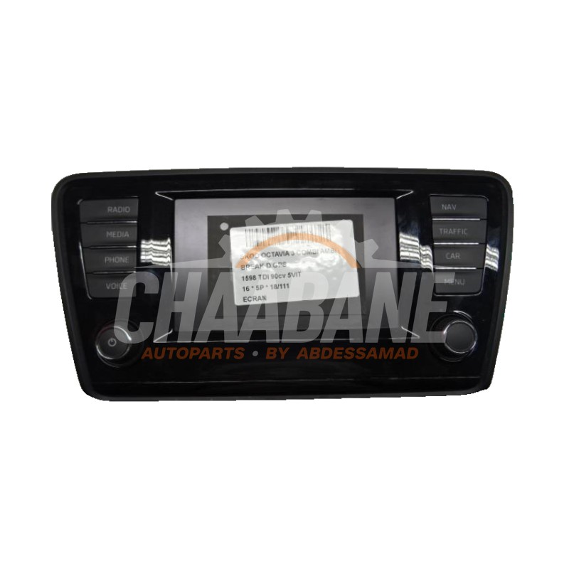 Affichage navigation SE0919605J Skoda Octavia 2012 / 2020