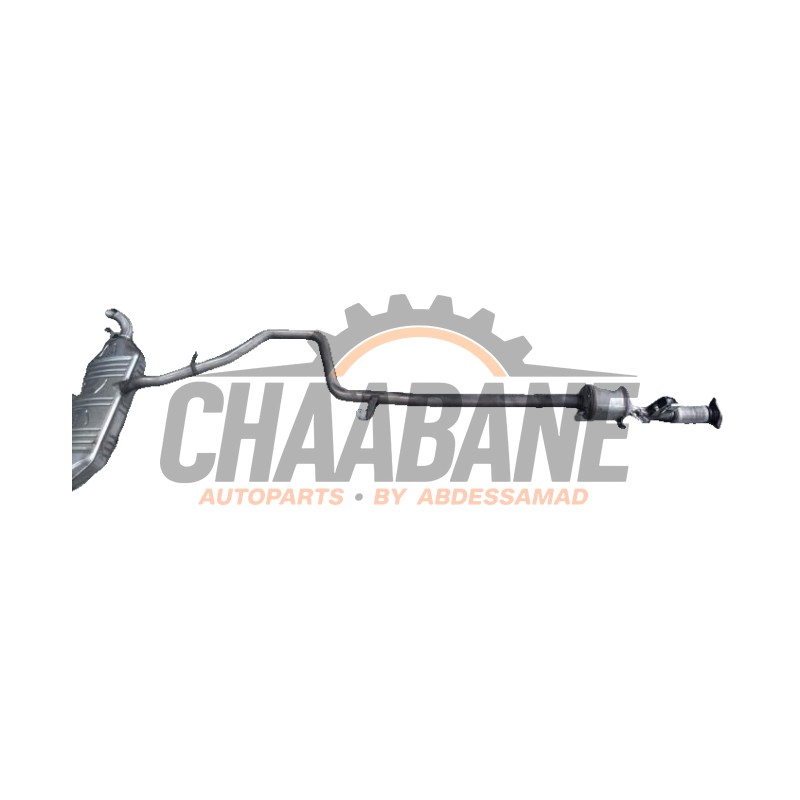 Echappement (complet) A2474910400 Mercedes GLA (H247) 1.3 200 Turbo 16V