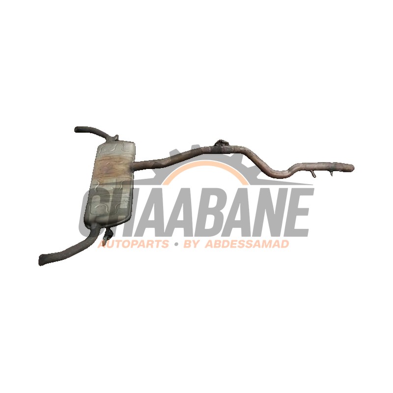 Echappement silencieux arriere A2464910700 Mercedes CLA Shooting Brake (117.9) 2.2 CLA-220 CDI, 220 d 16V