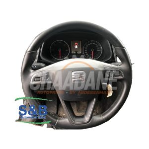 Volant 5F0919719B Seat Leon (5FB) 1.6 TDI Ecomotive 16V 2012 / 2020