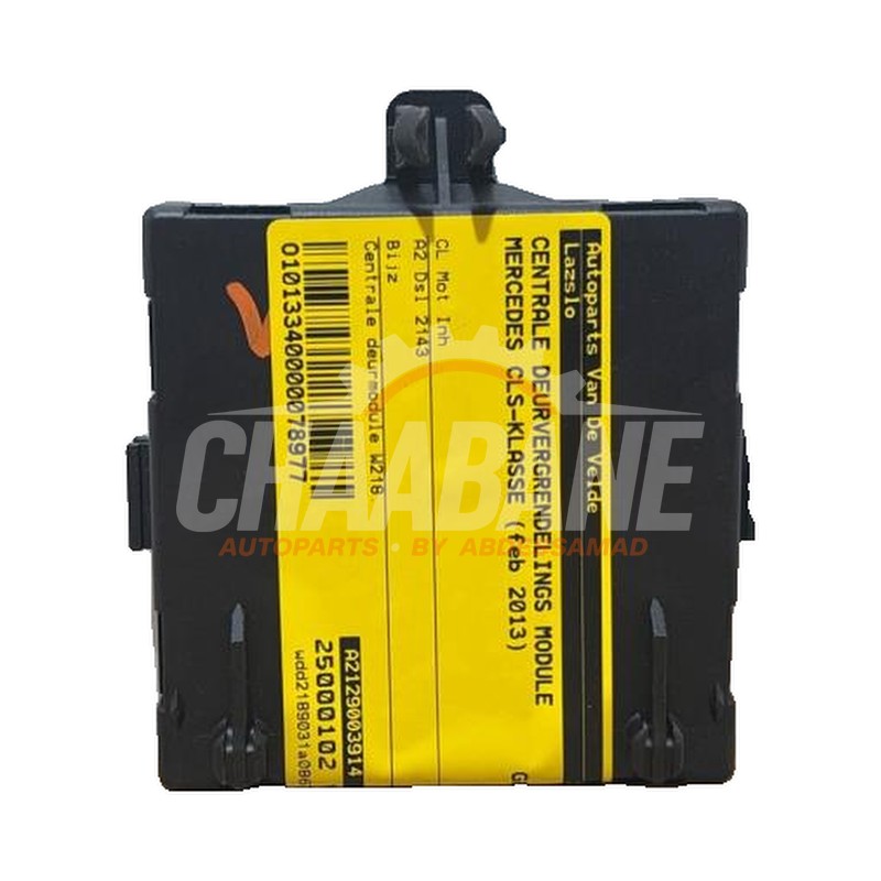 Module verrouillage central des portes A2129003914 Mercedes CLS Shooting Brake (X218) 250 CDI BlueEfficiency,BlueTEC, 250 d