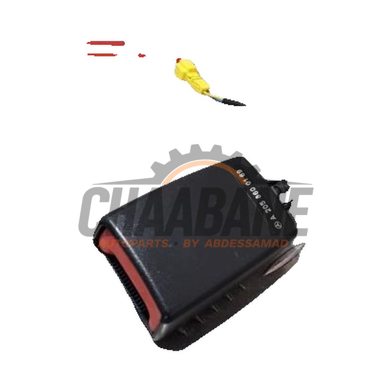 Attache ceinture avant droite A2058600169 Mercedes C (W205) C-220 2.2 CDI BlueTEC, C-220 d 16V